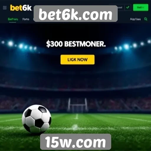 Promoções e bônus oferecidos pela plataforma bet6k.com
